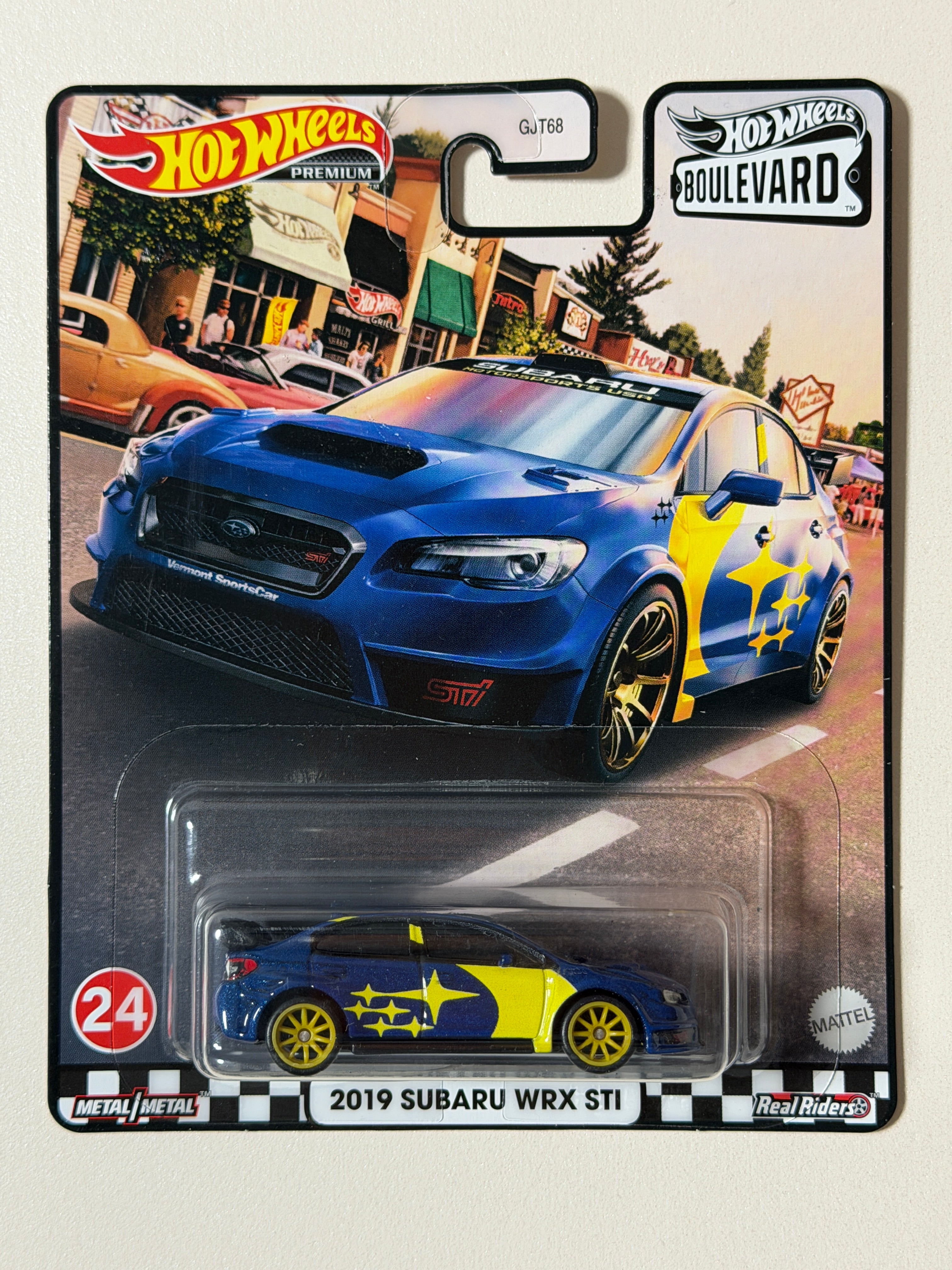 Hot Wheels PREMIUM Boulevard 24 2019 Subaru WRX STi