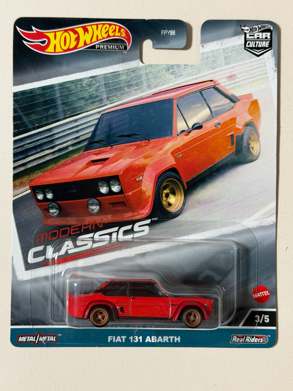 Hot Wheels PREMIUM Car Culture Fiat 131 Abarth