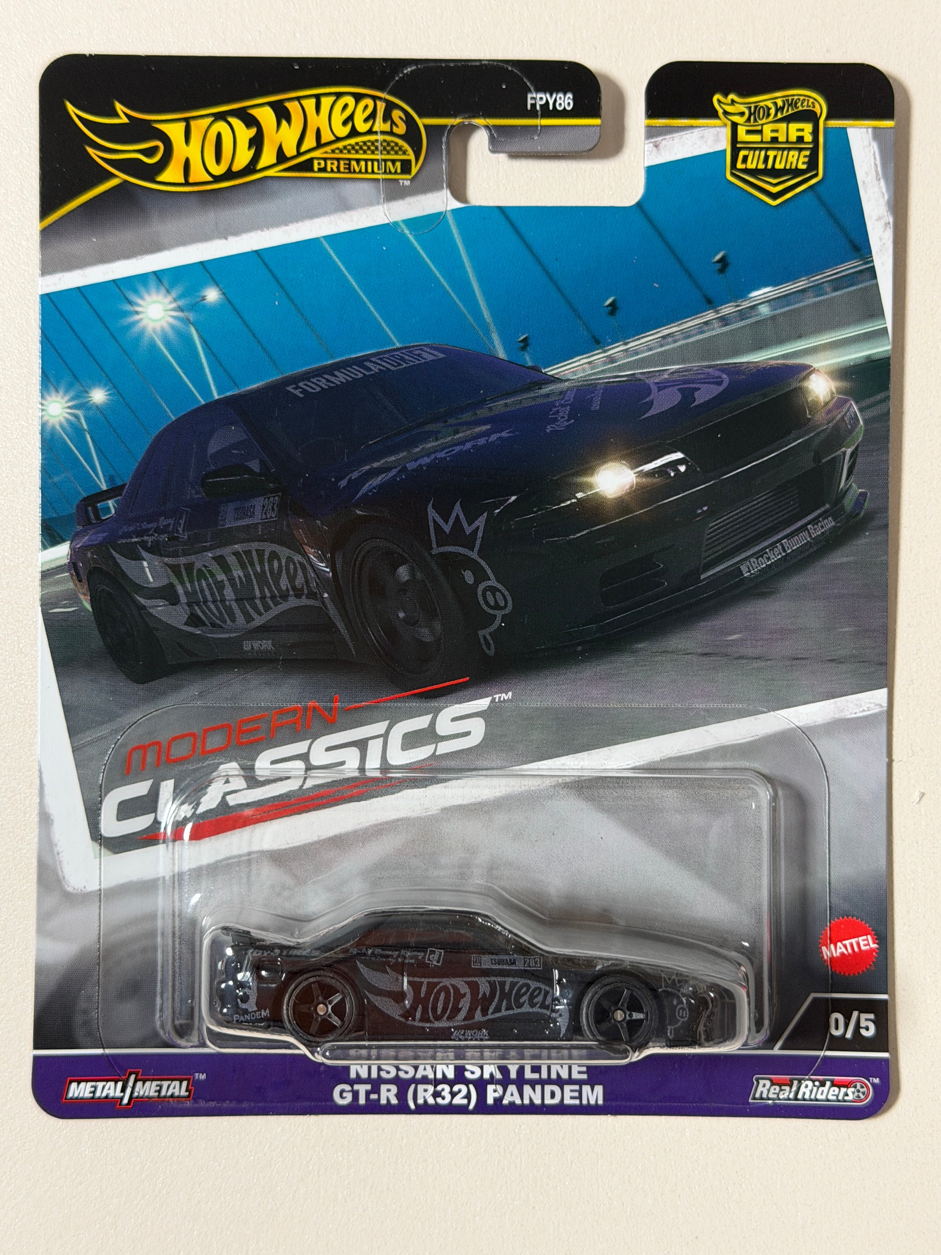 Hot Wheels PREMIUM Car Culture Nissan Skyline GT-R (R32) Pandem CHASE