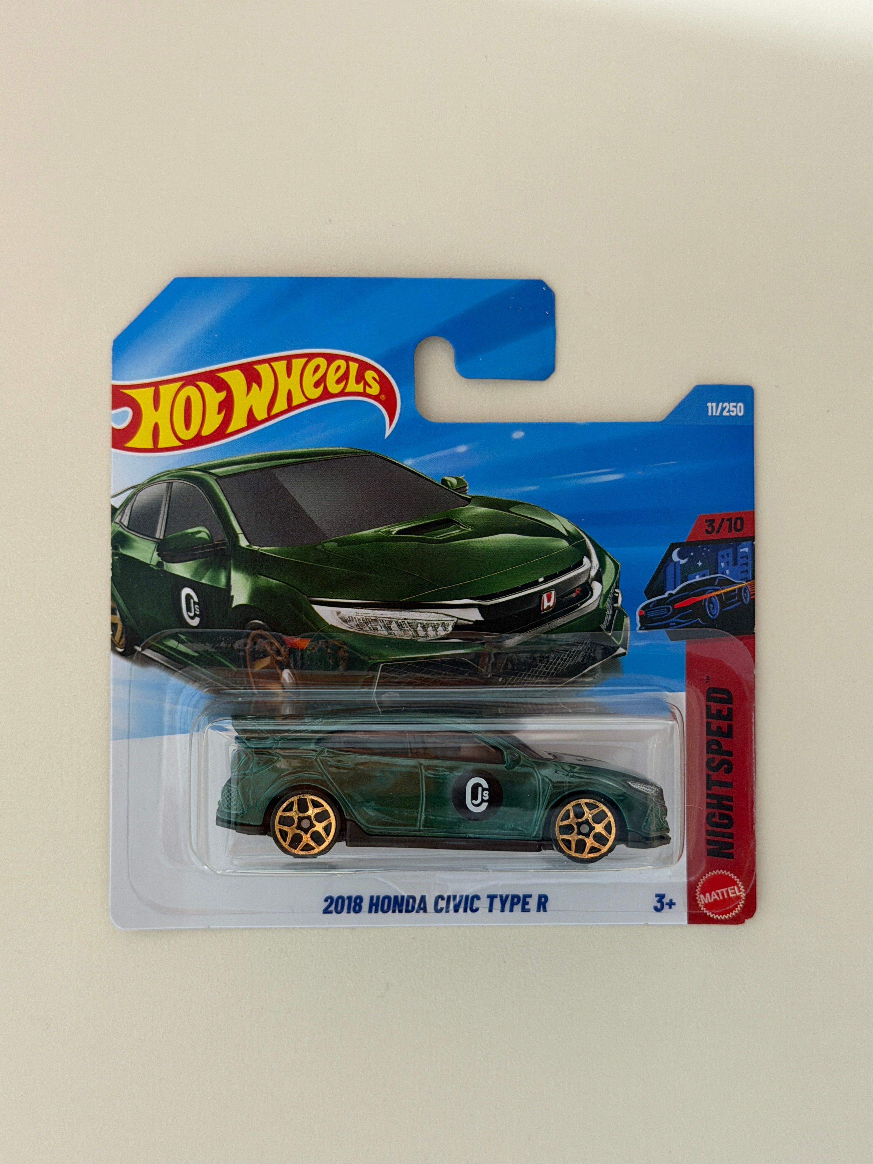 Hot Wheels 2018 Honda Civic Type R