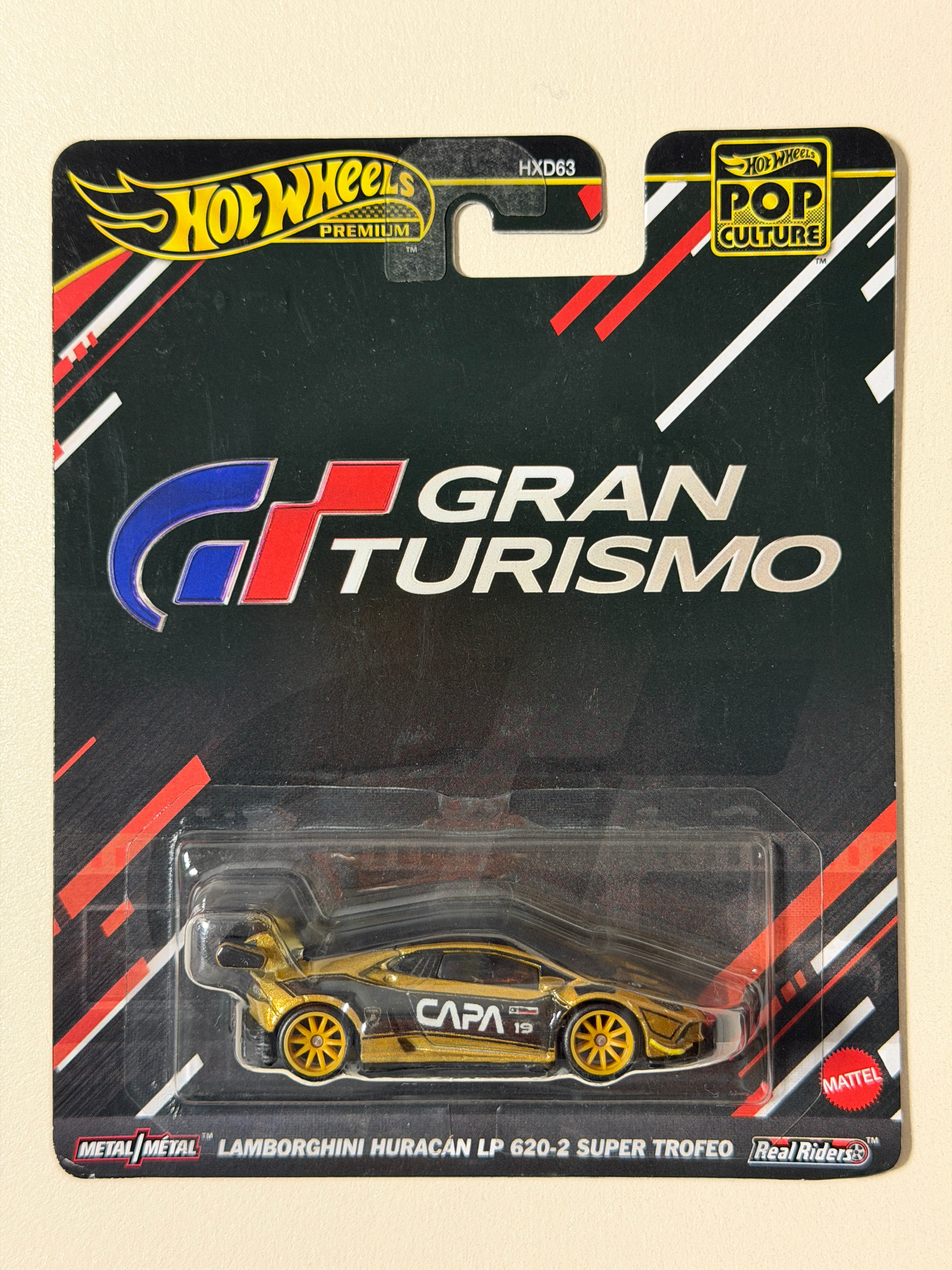 Hot Wheels PREMIUM Pop Culture Lamborghini Huracan LP 620-2 Super Trofeo
