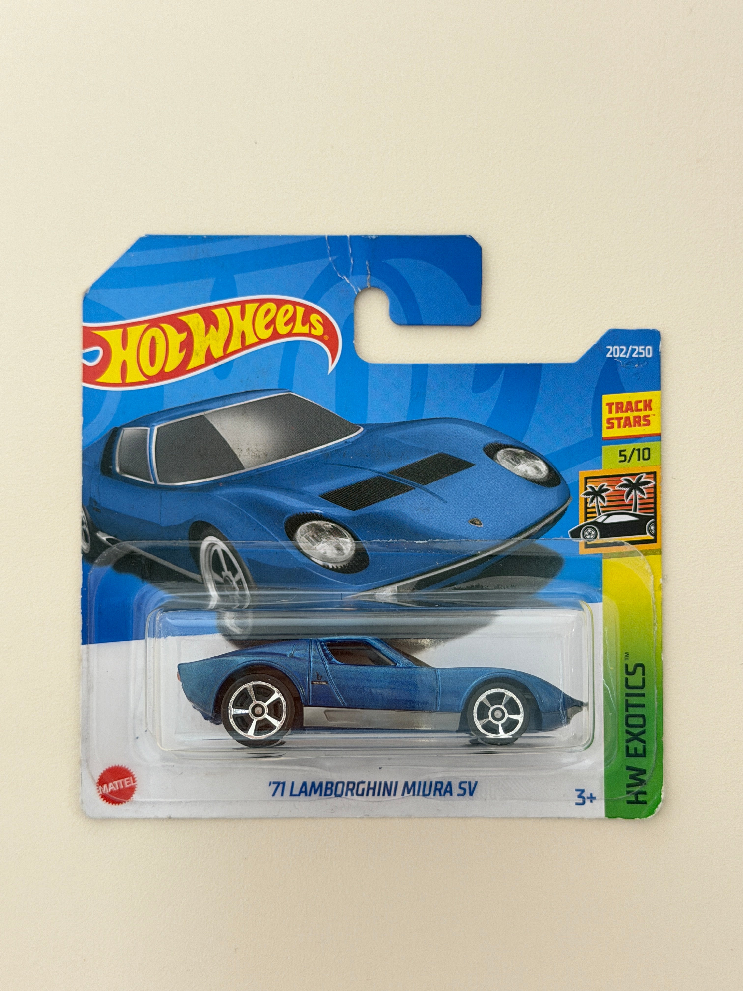 Hot Wheels 71 Lamborghini Miura SV