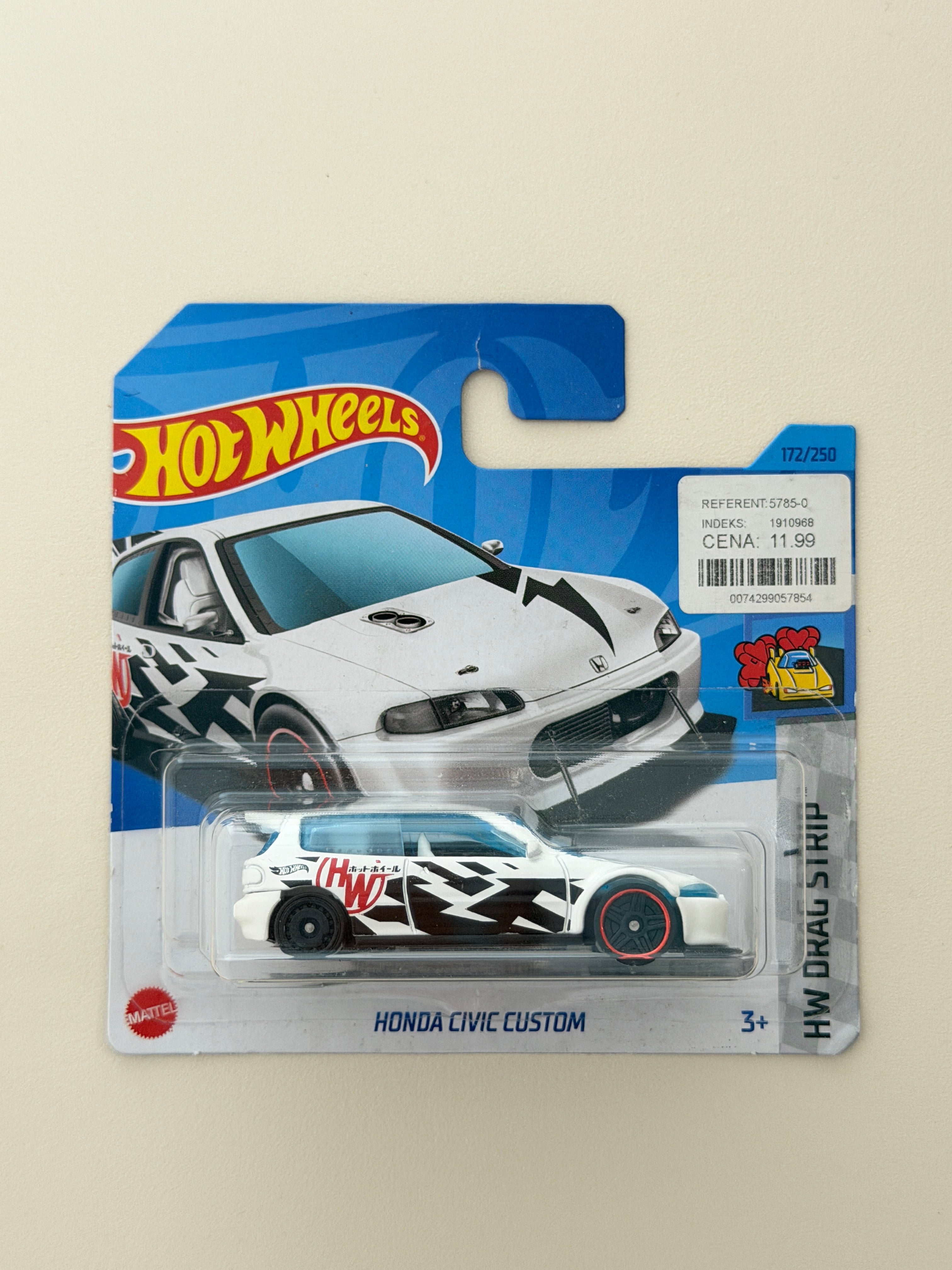 Hot Wheels Honda Civic Custom