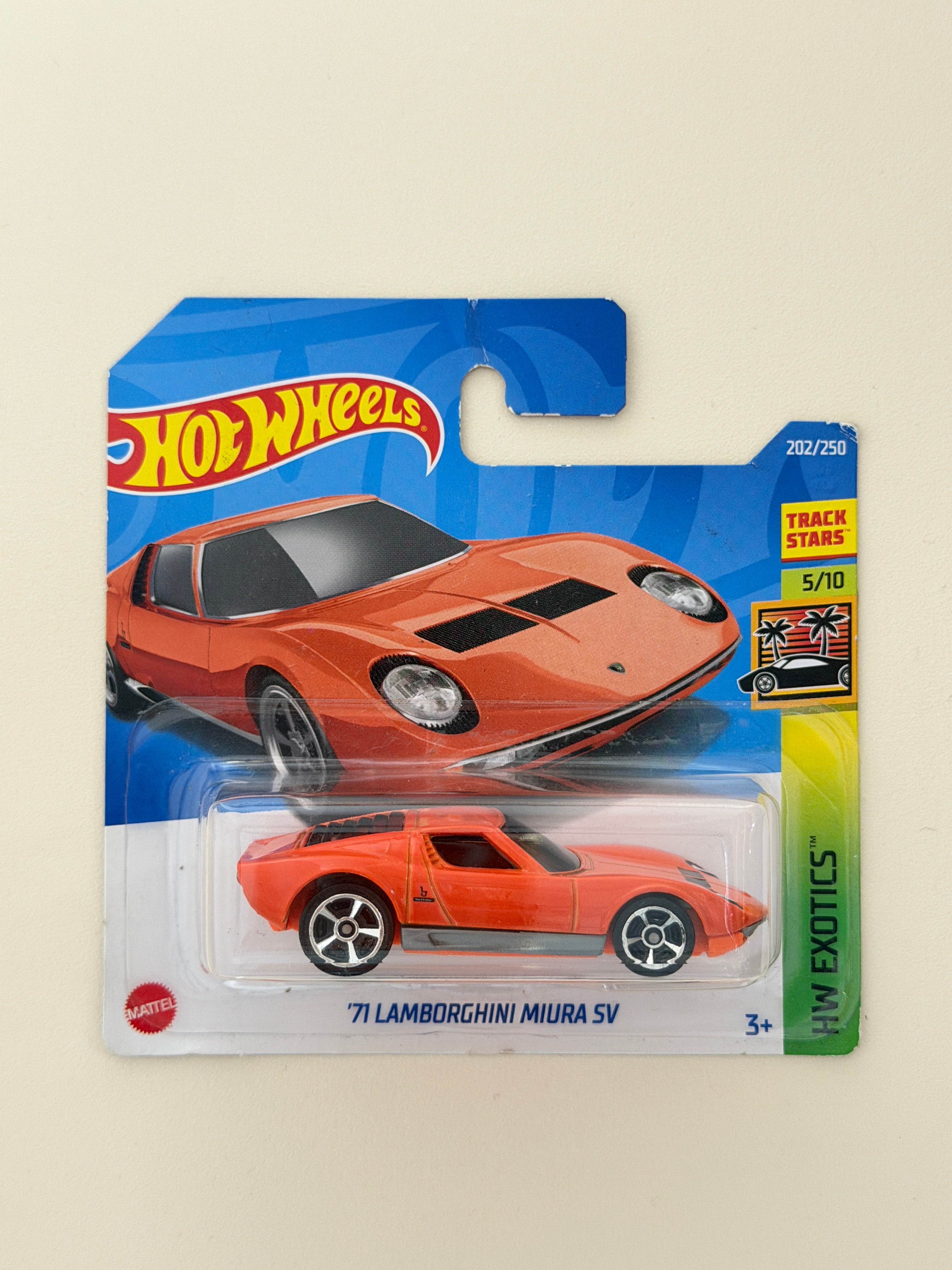 Hot Wheels 71 Lamborghini Miura SV