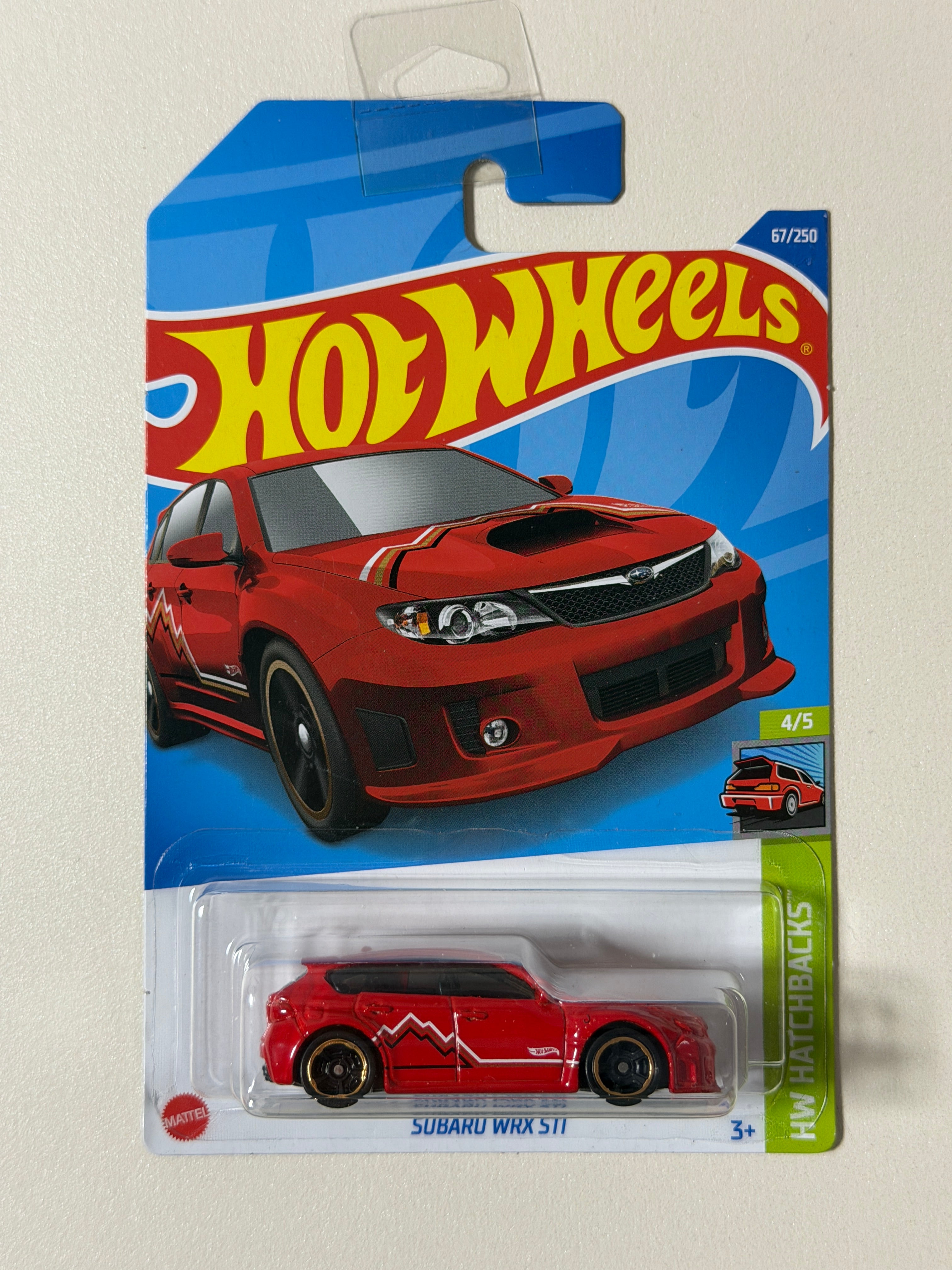 Hot Wheels Subaru WRX STi