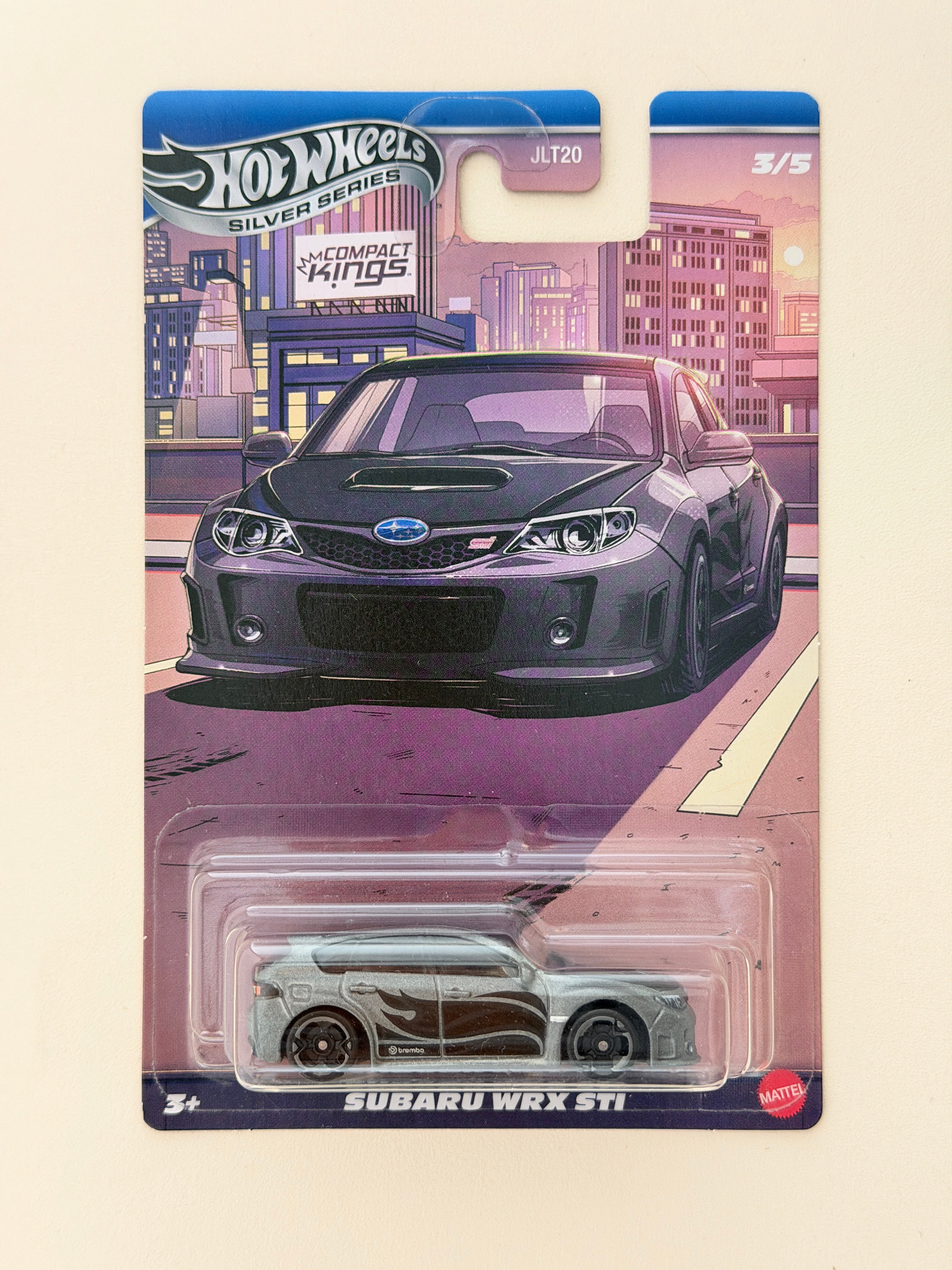 Hot Wheels Silver Series Subaru WRX STi