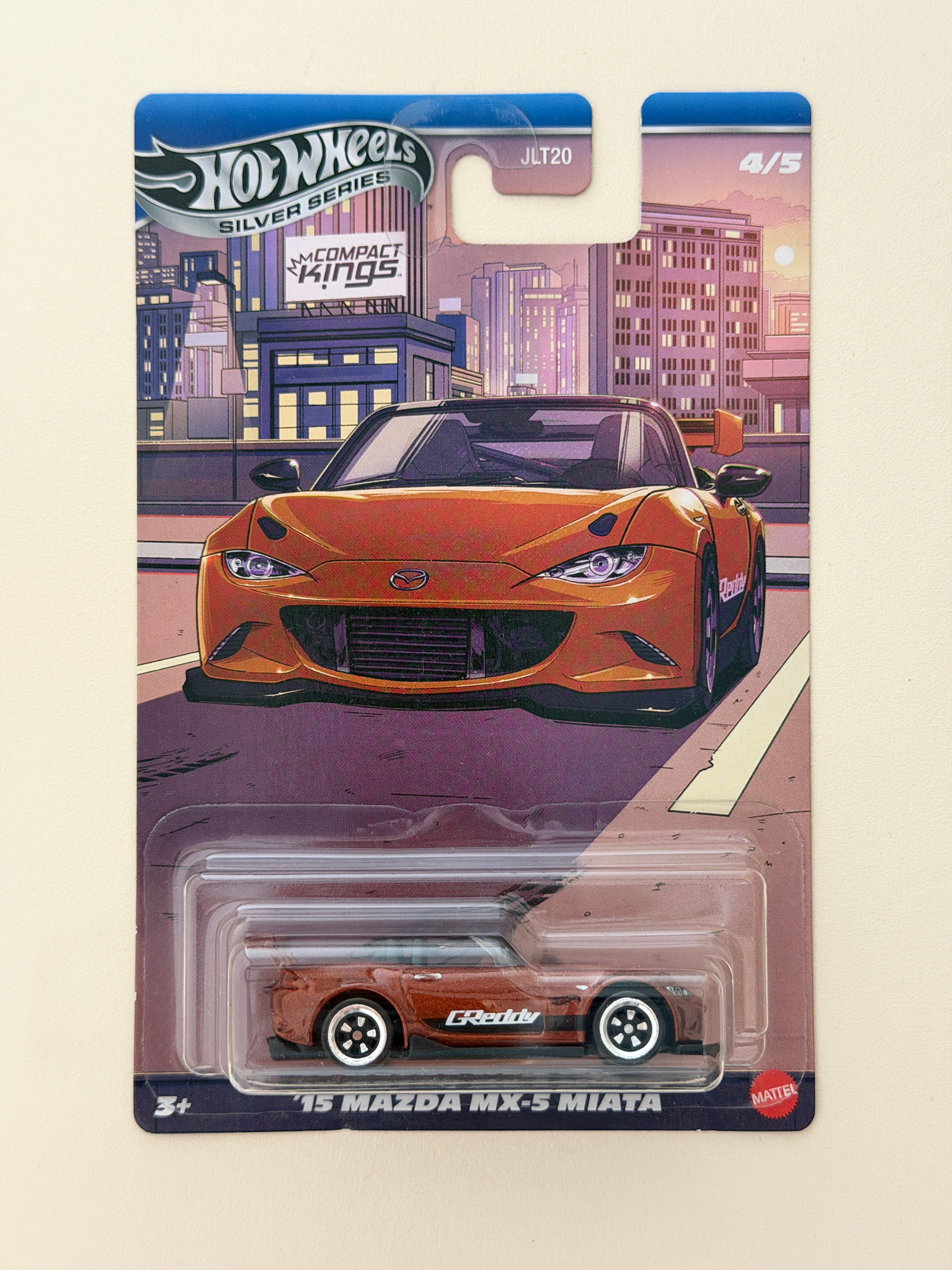 Hot Wheels Silver Series 15 Mazda MX-5 Miata
