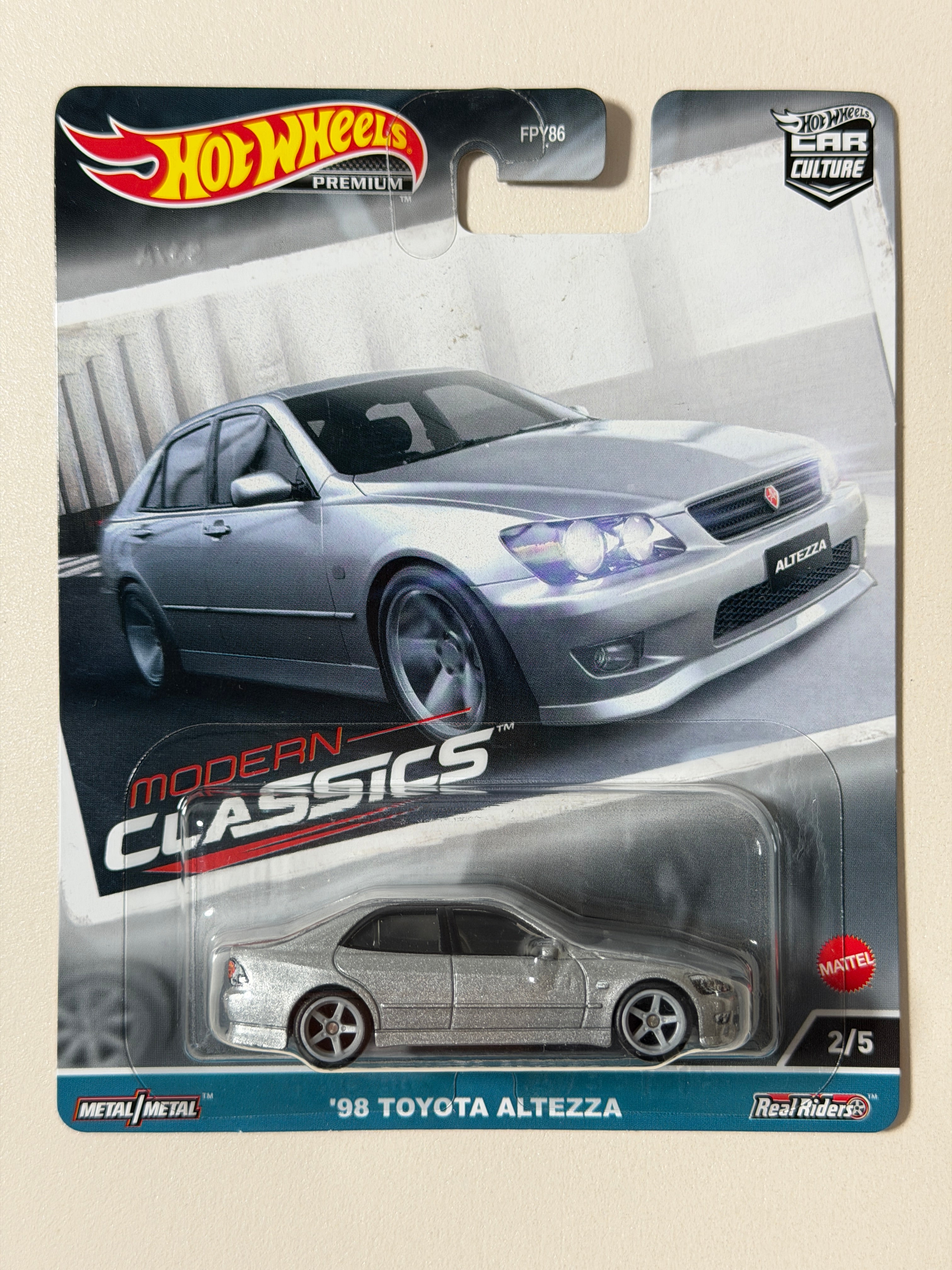 Hot Wheels PREMIUM Car Culture 98 Toyota Altezza
