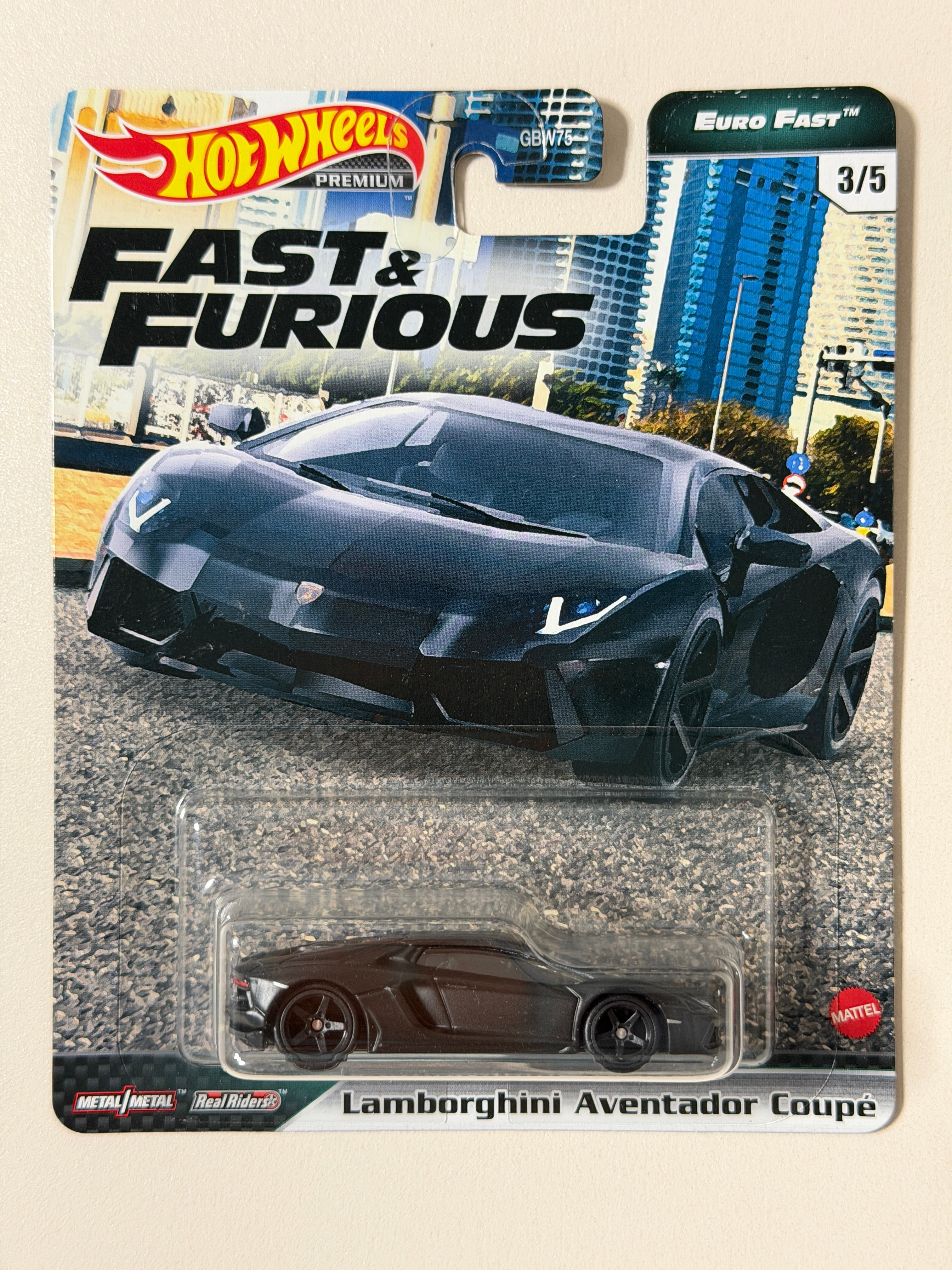 Hot Wheels PREMIUM Fast&Furious Lamborghini Aventador Coupe