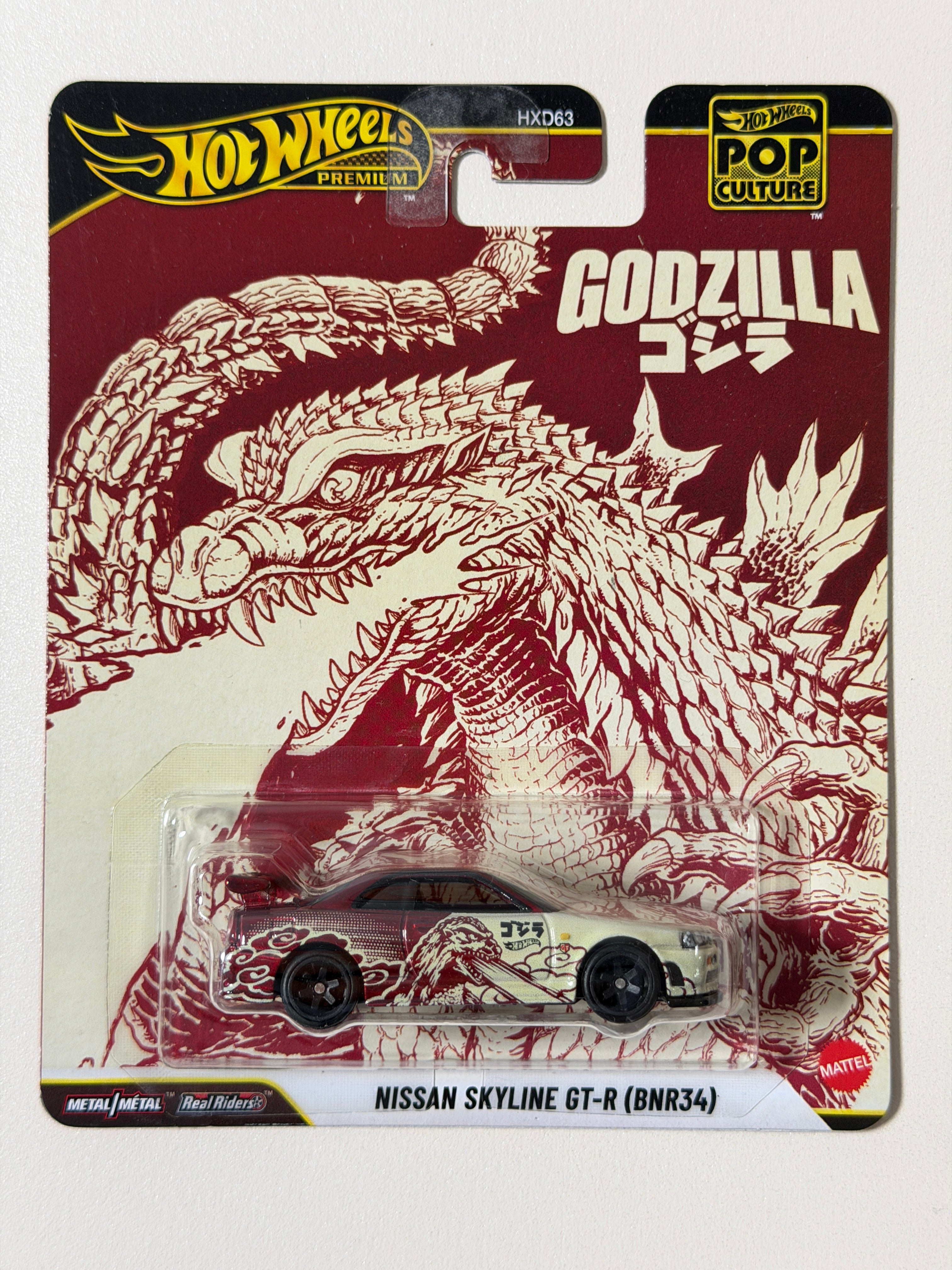Hot Wheels PREMIUM Pop Culture Nissan Skyline GT-R (BNR34)