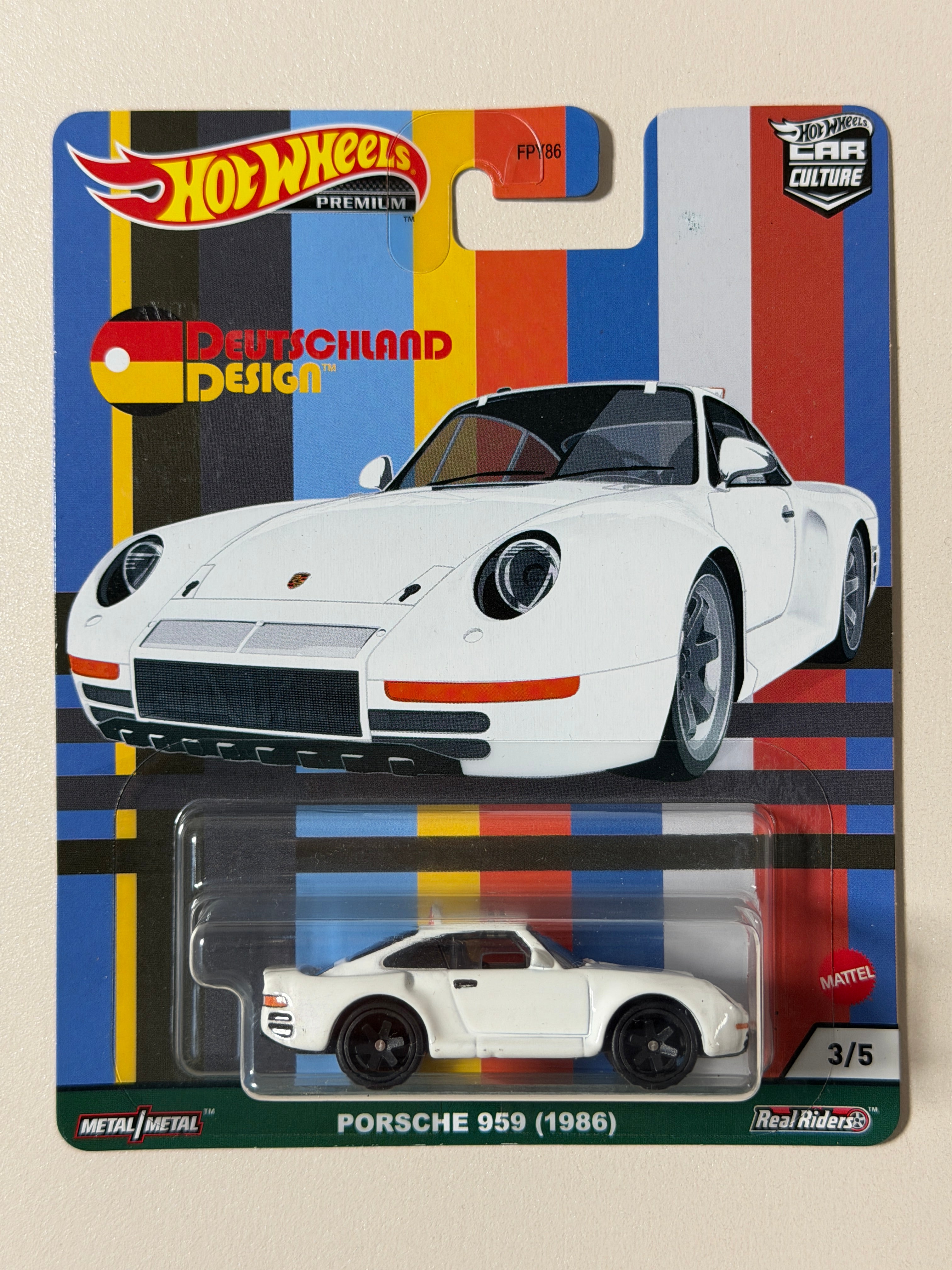 Hot Wheels PREMIUM Car Culture Porsche 959 (1986)