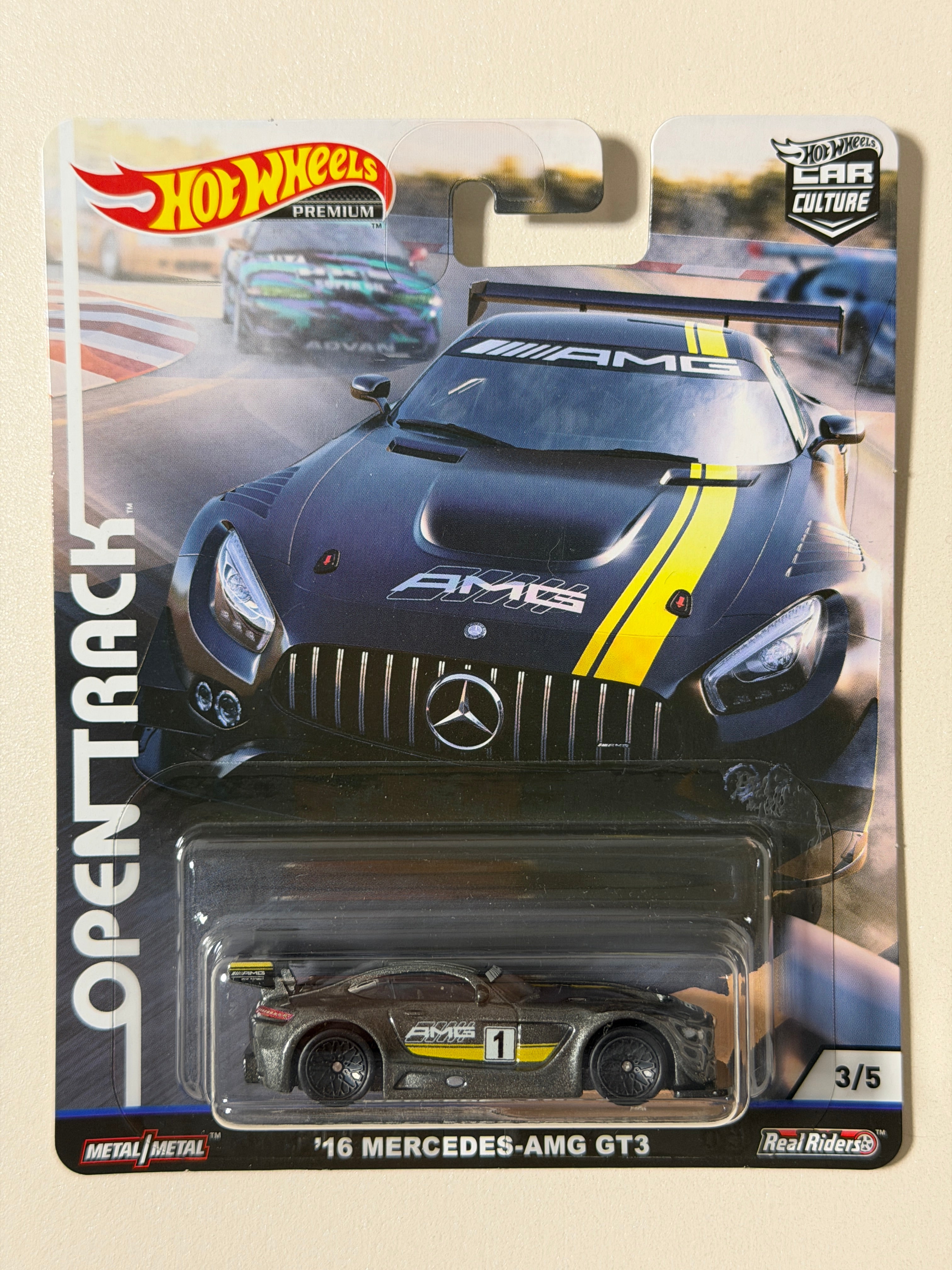 Hot Wheels PREMIUM Car Culture 16 Mercedes-AMG GT3