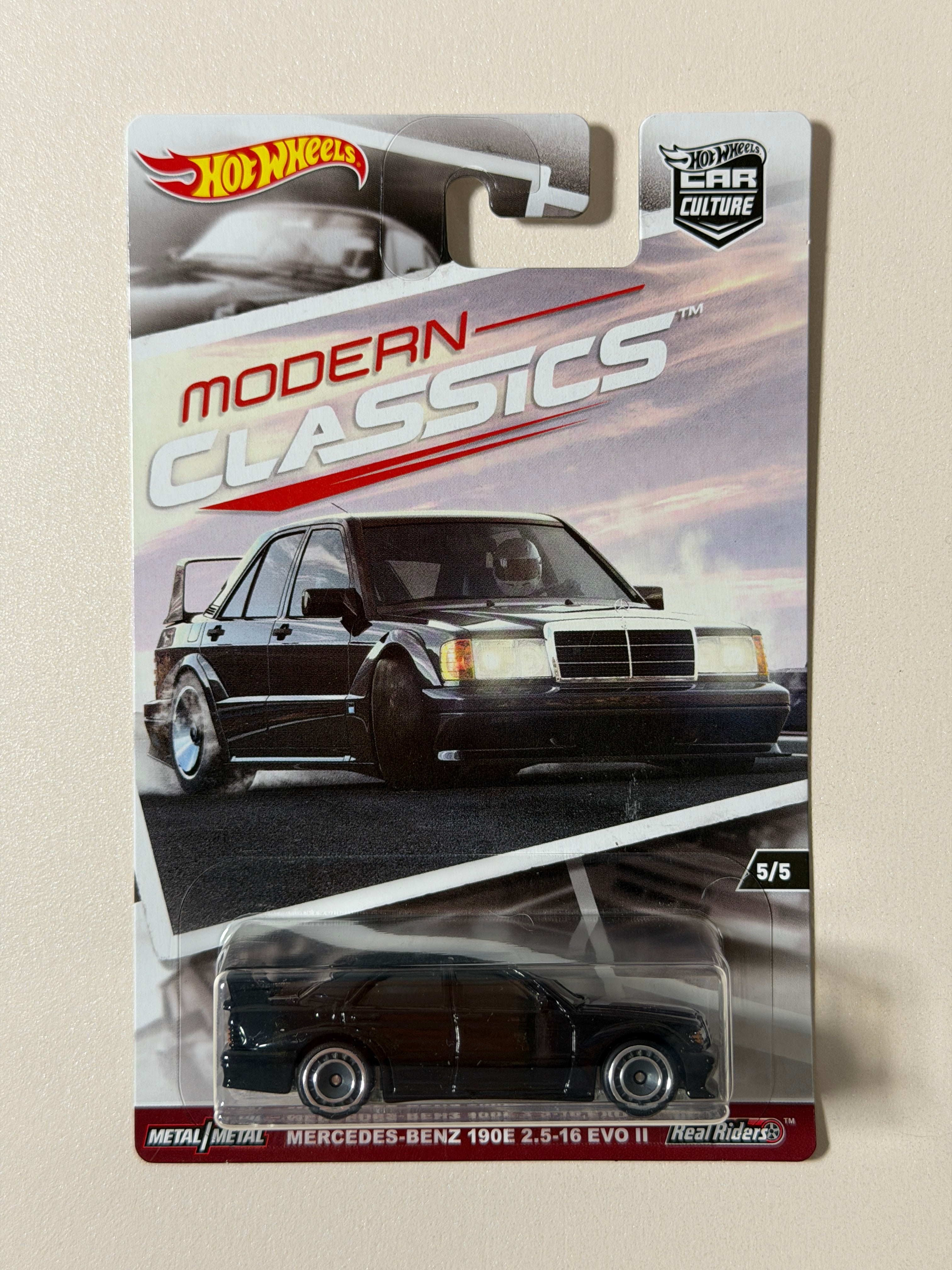 Hot Wheels PREMIUM Car Culture Mercedes-Benz 190E 2.5-16 EVO II