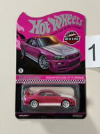Hot Wheels RLC Nissan Skyline GT-R (BNR34) Pink Party #1
