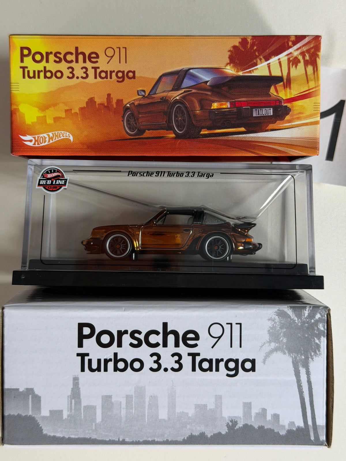 Hot Wheels RLC Porsche 911 Turbo 3.3 Targa #1