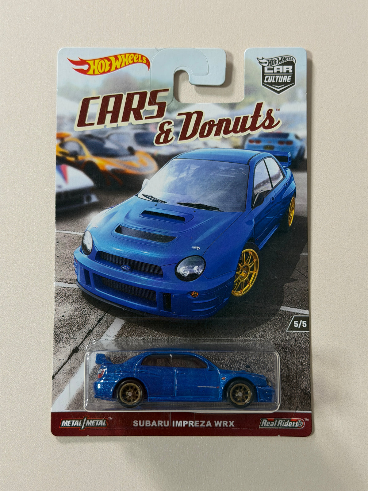 Hot Wheels PREMIUM Car Culture Subaru Impreza WRX Blau