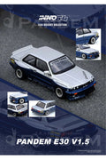 Preorder Inno64 Pandem E30 M3 srebrny/niebieski