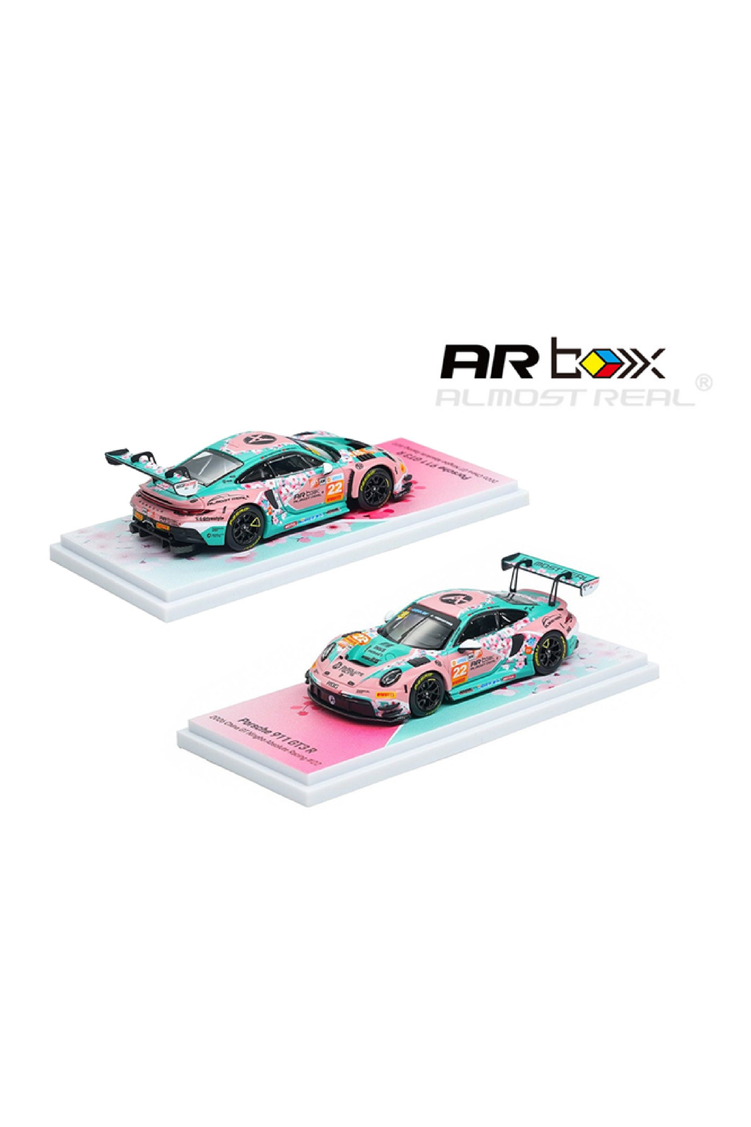 Preorder Almost Real ARbox Porsche 911 GT3 R China GT Ningbo Absolute Racing #22