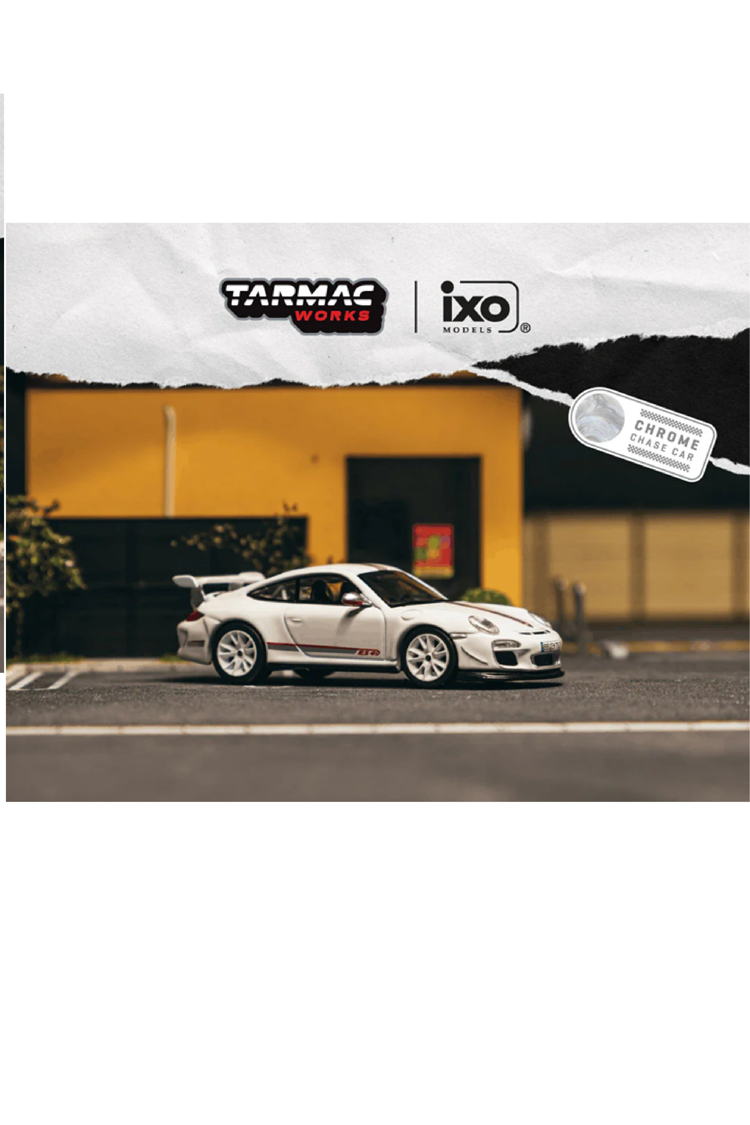 Preorder Tarmac 2008 Porsche 911 (997) GT3 RS biały