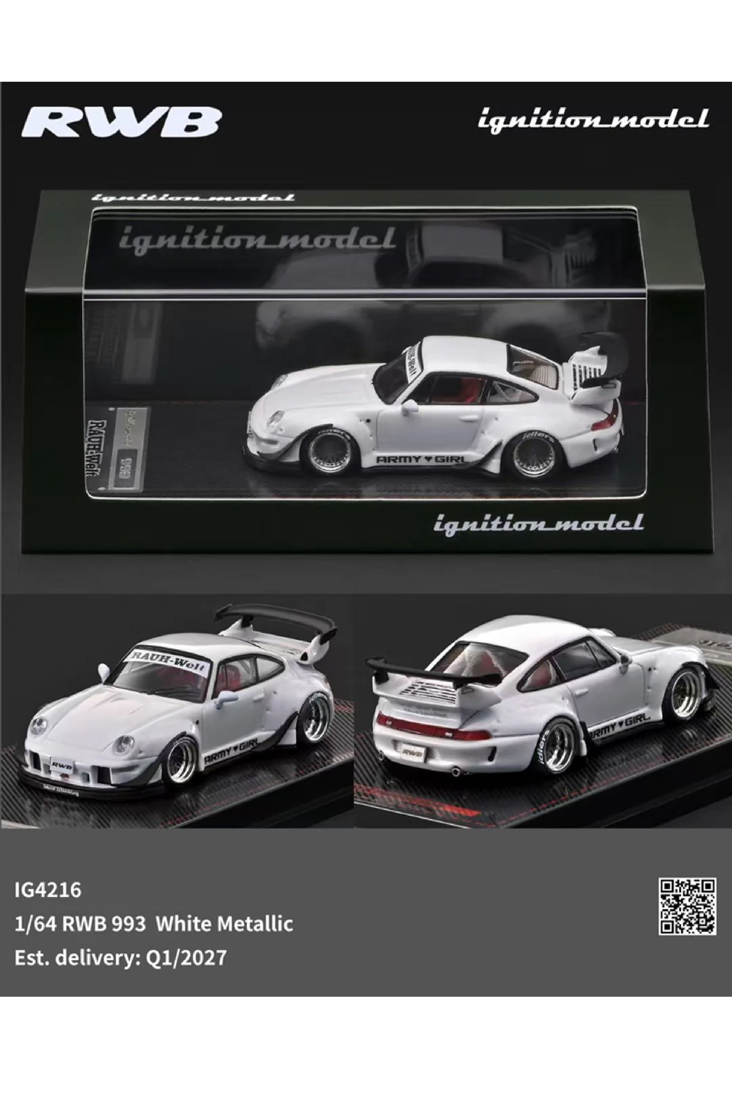 Preorder Ignition Model RWB 993 biały