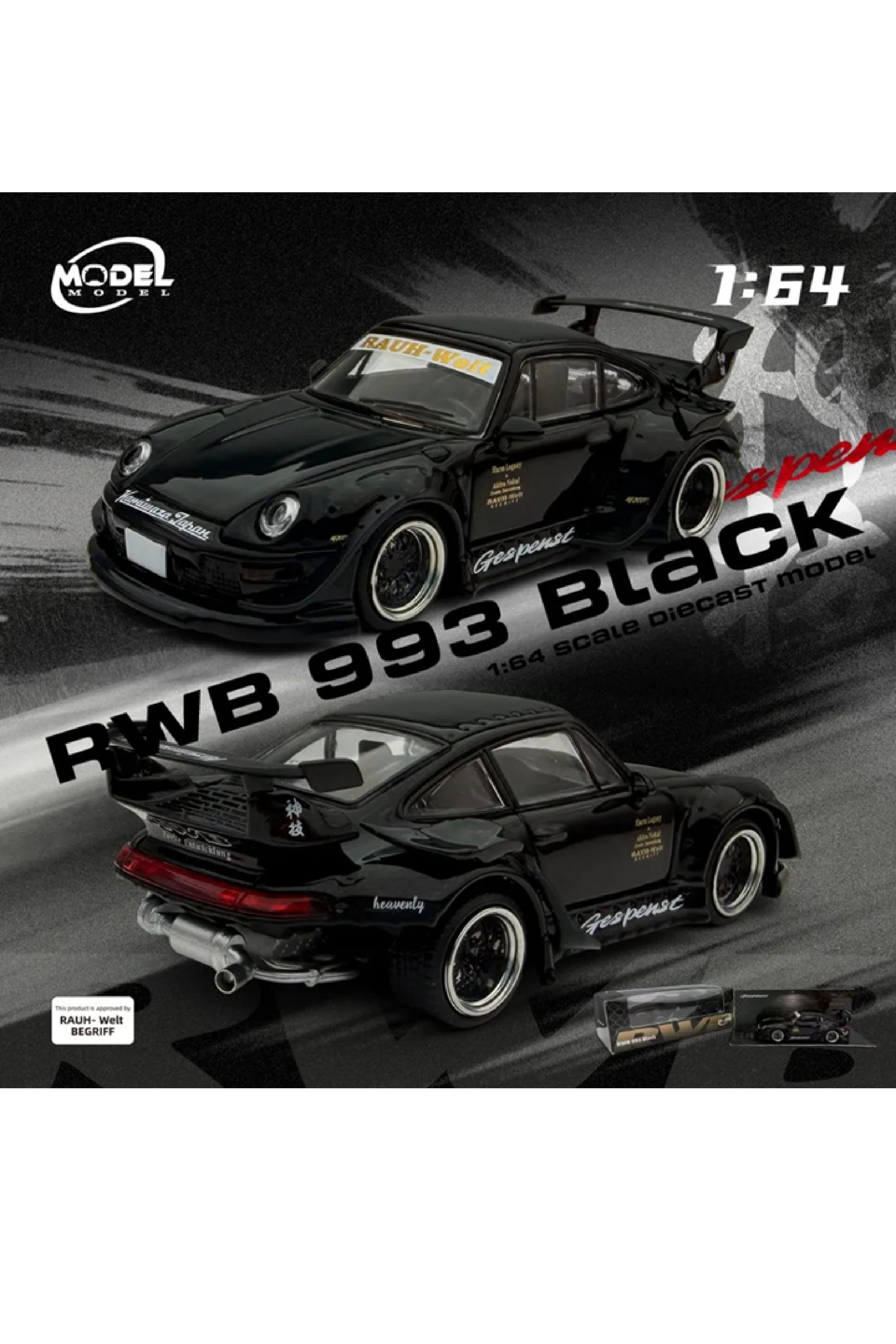Preorder ModelModel RWB 993 czarny