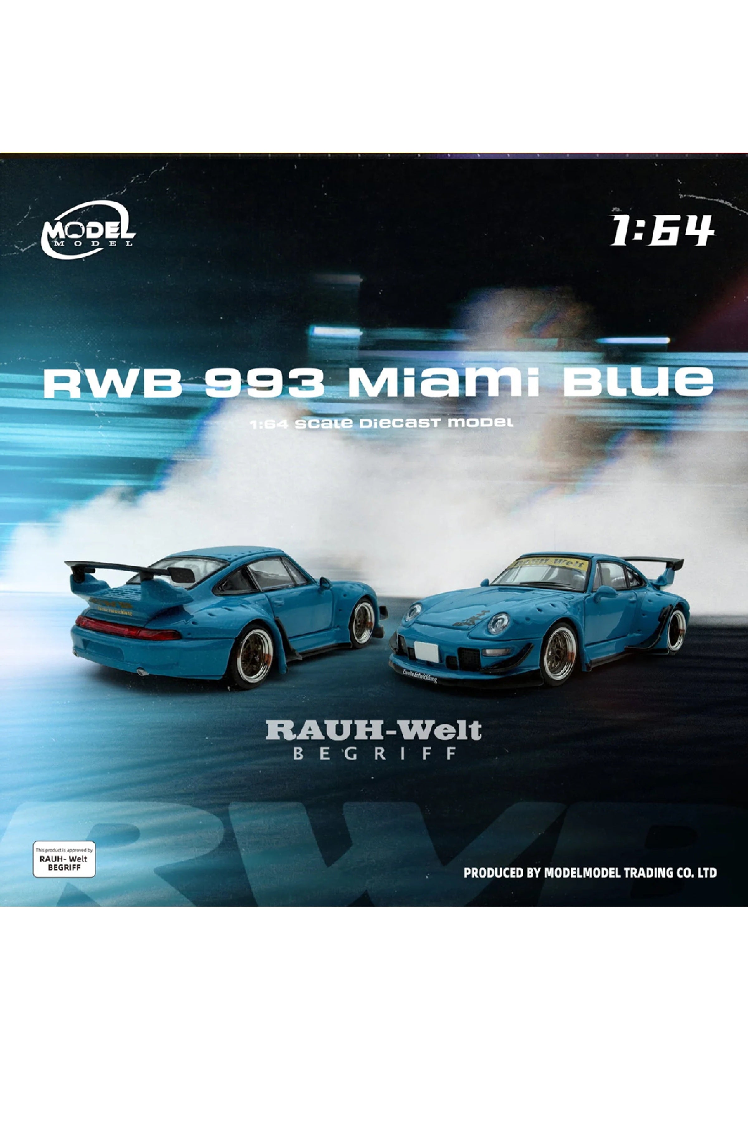 Preorder ModelModel RWB 930 Miami blue